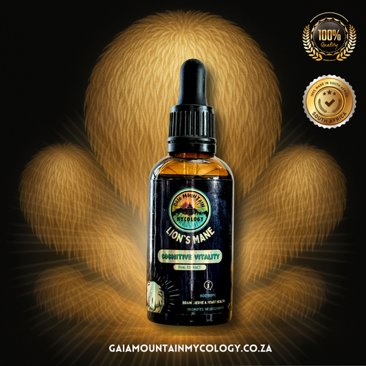 Lion's Mane - 50 ml Ultrasonic Assisted Dual Extract Tincture