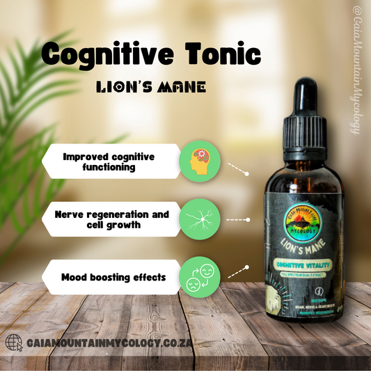 Lion's Mane - Ultrasonic Assisted Dual Extract Tincture